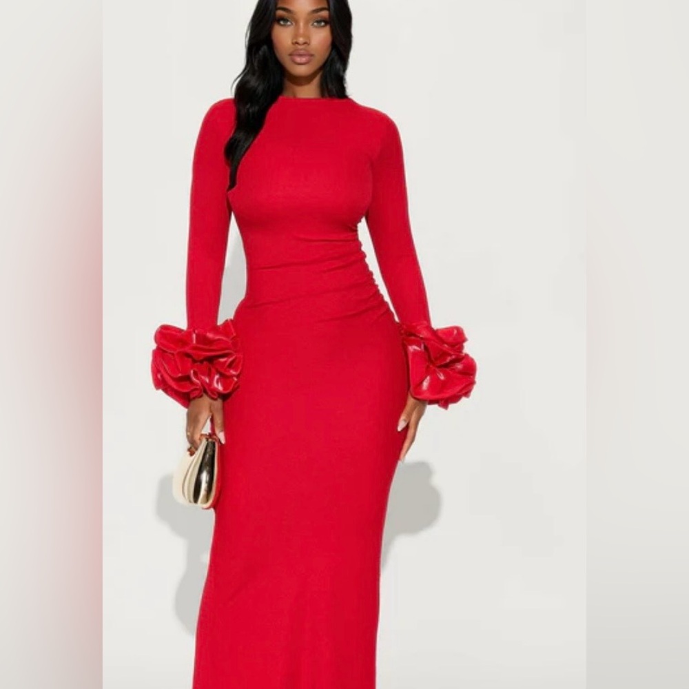 Red Maxi Dress